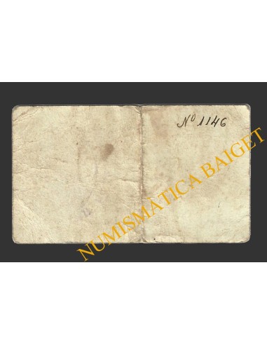 CANONJA, LA, (Tarragona),1 pesseta, 3 de juny del 1937