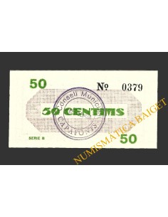 CAPAFONTS, (Tarragona), 50 centims, 1937 2