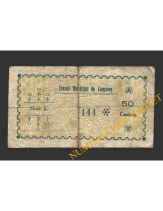 CAPÇANES, (Tarragona), 50 centims, agost del 1937 2