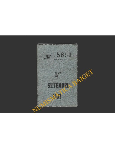 CAPELLADES, (Barcelona), 25 centims, 1 de setembre del 1937