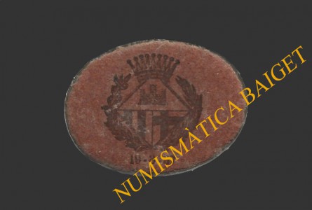 CASTELLAR DEL VALLES, (Barcelona), 25 centims, 19 de març del 1937