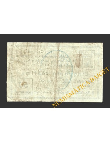 CASTELLVI DE LA MARCA, (Barcelona), 50 centims, 30 d'abril del 1937
