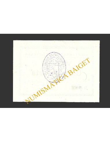 CATLLAR, EL, (Tarragona), 1 pesseta, 1 d'abril del 1937