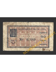 CAVA, LA, (Tarragona), 50 centims, 1 de juliol del 1937 2