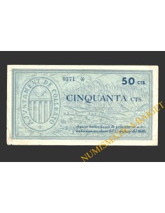 COLLBATO (Barcelona), 50 centims, maig del 1937
