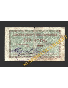 COLLSUSPINA (Barcelona), 10 centims, 1937