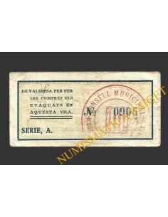 CORNUDELLA DE MONTSANT (Tarragona), 2 pessetes, 1937 2