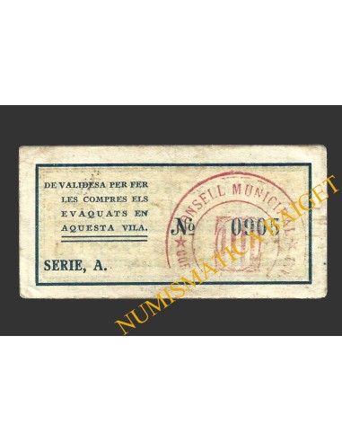 CORNUDELLA DE MONTSANT (Tarragona), 2 pessetes, 1937