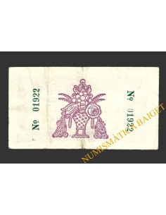 CORNUDELLA DE MONTSANT (Tarragona), 50 centims, 24 de desembre del 1937  2
