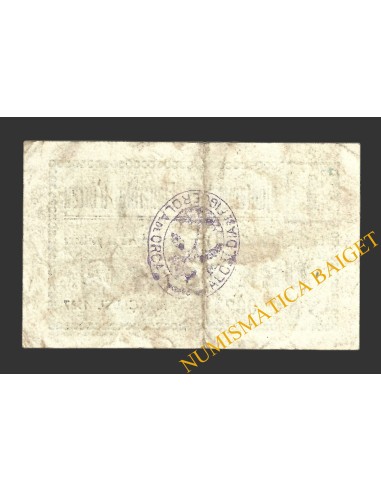 FIGUEROLA D'ORCAU (Lleida), 1 pesseta, març del 1937