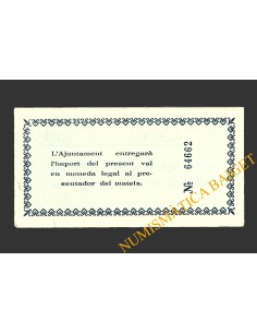 FOIXA (Girona), 5 pessetes, maig del 1937 2