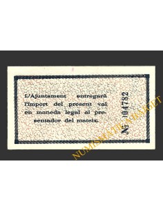 FOIXA (Girona), 1 pesseta maig del 1937 2