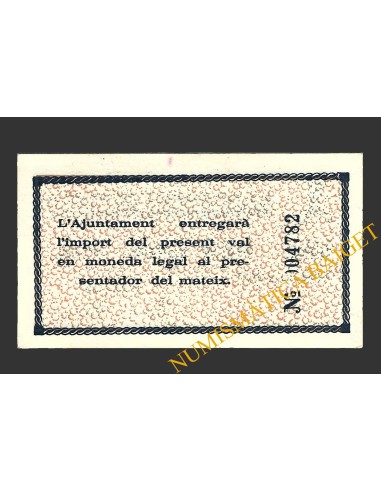 FOIXA (Girona), 1 pesseta maig del 1937