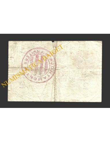 FRUITERS (Barcelona), 2 pessetes, 1 d'abril del 1937