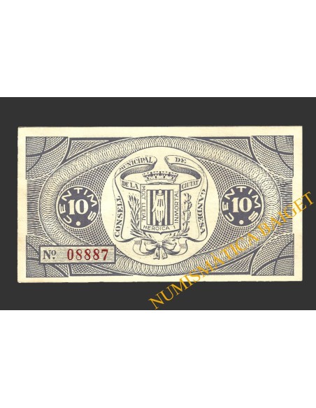 GANDESA (Tarragona), 10 centims, 17 de setembre del 1937