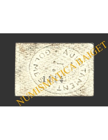 GOLMES (Lleida), 1 pesseta, 1937  