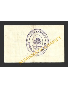 GRANYENA DE LES GARRIGUES (Lleida),25 centims, juny del 1937   2