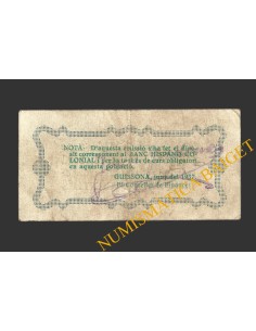 GUISSONA (Lleida), 50 centims, juny del 1937   2