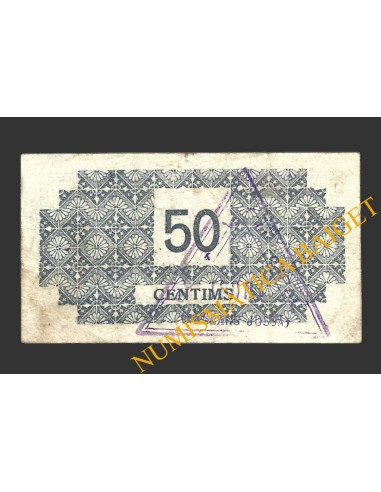 ISONA (Lleida), 50 centims, 6 de març del 1937  