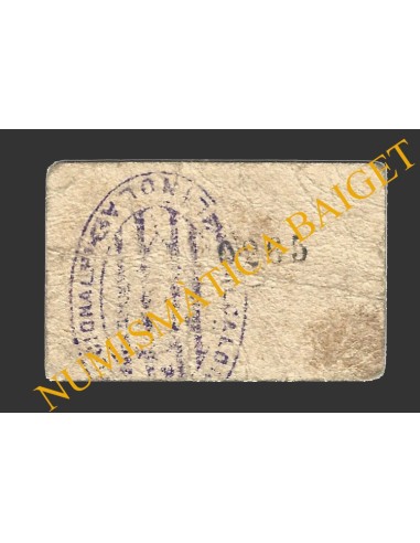 LINYOLA (Lleida), 25 centims, 1937  