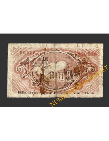 LLEIDA, 25 centims, 30 de juny del 1937