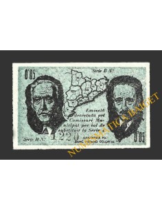 MALGRAT (Barcelona), 0'05 pessetes, 25 de maig del 1937 (2ª emissió)