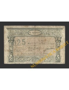 MASNOU, EL (Barcelona), 25 centims, febrer del 1937 