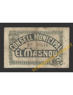 MASNOU, EL (Barcelona), 25 centims, febrer del 1937  2