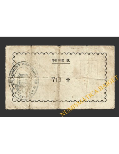 MASPUJOLS (Tarragona), 50 centims, 1937 