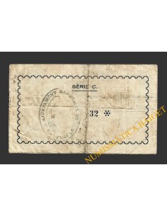 MASPUJOLS (Tarragona), 25 centims, 1937  2
