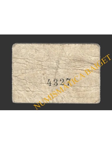 MOLLERUSSA (Lleida), 50 centims, 1937 (2ª serie)