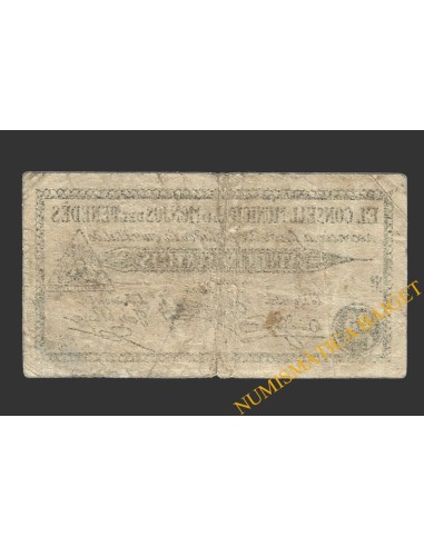 MONJOS DEL PENEDES (Barcelona), 25 centims, 1937 