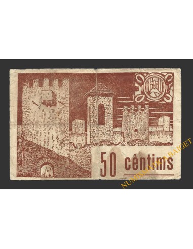 MONTBLANC (Tarragona), 50 centims, 26 d'abril del 1937 