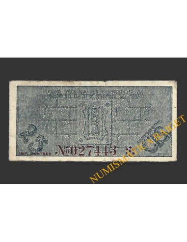 MONTBLANC (Tarragona), 25 centims, 1 d'octubre del 1937 