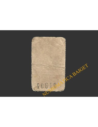 MONTBLANC (Tarragona), 5 centims, 8 de novembre del 1937 