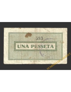 MONTBRIO DEL CAMP (Tarragona), 1 pesseta, 25 de maig del 1937  2