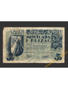 MONTCADA I REIXAC (Barcelona), 50 centims, maig del 1937 