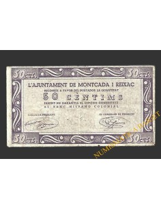 MONTCADA I REIXAC (Barcelona), 50 centims, 19 de novembre del 1937  2