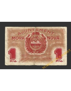 MORA LA NOVA (Tarragona), 1 pesseta, 2 de juny del 1937 