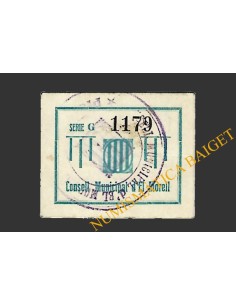 MORELL, EL  (Tarragona), 25 centims, 24 de gener del 1937  2