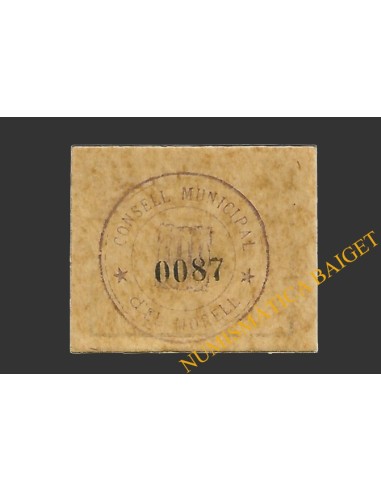 MORELL, EL  (Tarragona), 10 centims, 1937 