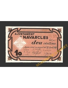 NAVARCLES (Barcelona), 10 centims, 27 d'agost del 1937 