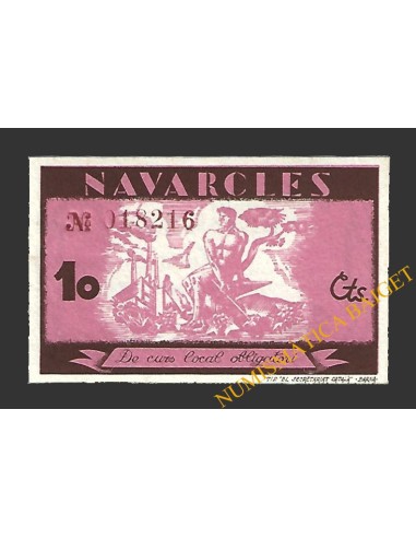NAVARCLES (Barcelona), 10 centims, 27 d'agost del 1937 