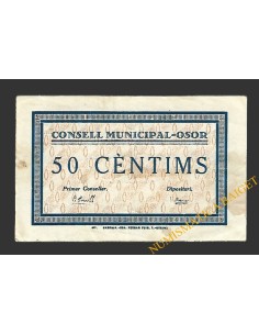 OSOR (Girona), 50 centims, 1937 