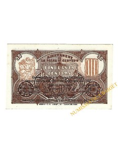 PALMA DE CERVELLO (Barcelona), 50 centims. 9 de setembrel del 1937  2