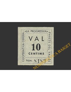 PARETS DEL VALLES (Barcelona), 10 centims agost del 1937 