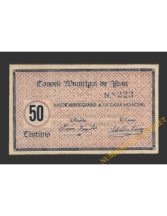 PAU (Girona), 50 centims 1937