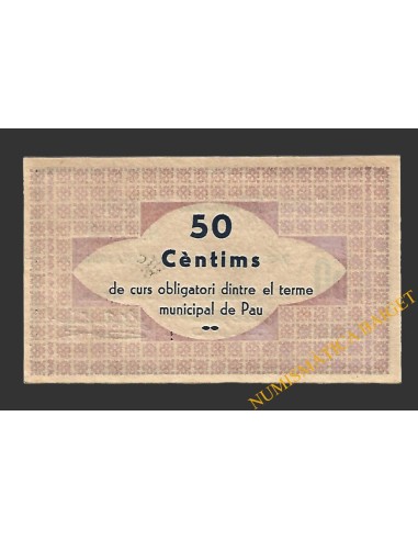 PAU (Girona), 50 centims 1937