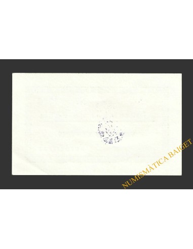 PAULS DELS PORTS (Tarragona), 25 centims 21 de juny del 1937