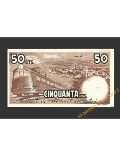 PINS DEL VALLES (Barcelona), 50 centims 12 de maig del 1937 2